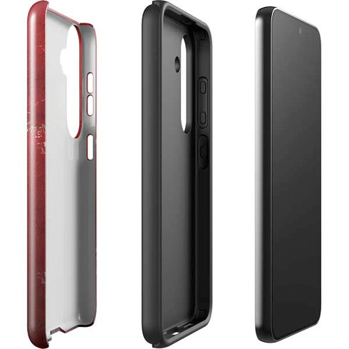 Marvel Deadpool Legacy Deadpool Red Poster Galaxy S24 Impact Case
